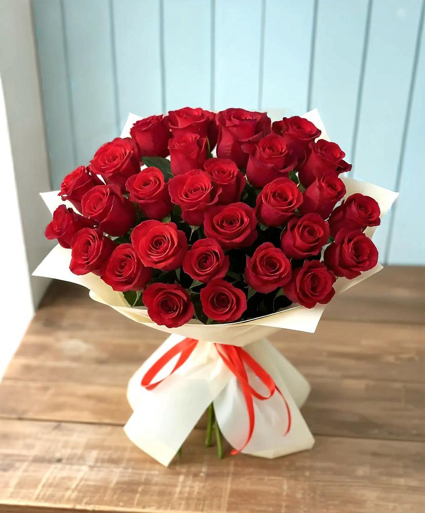 Букет 29 Красных роз в Тюльган
