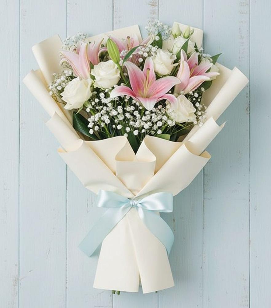 Букет цветов из: Лилии в Тюльган