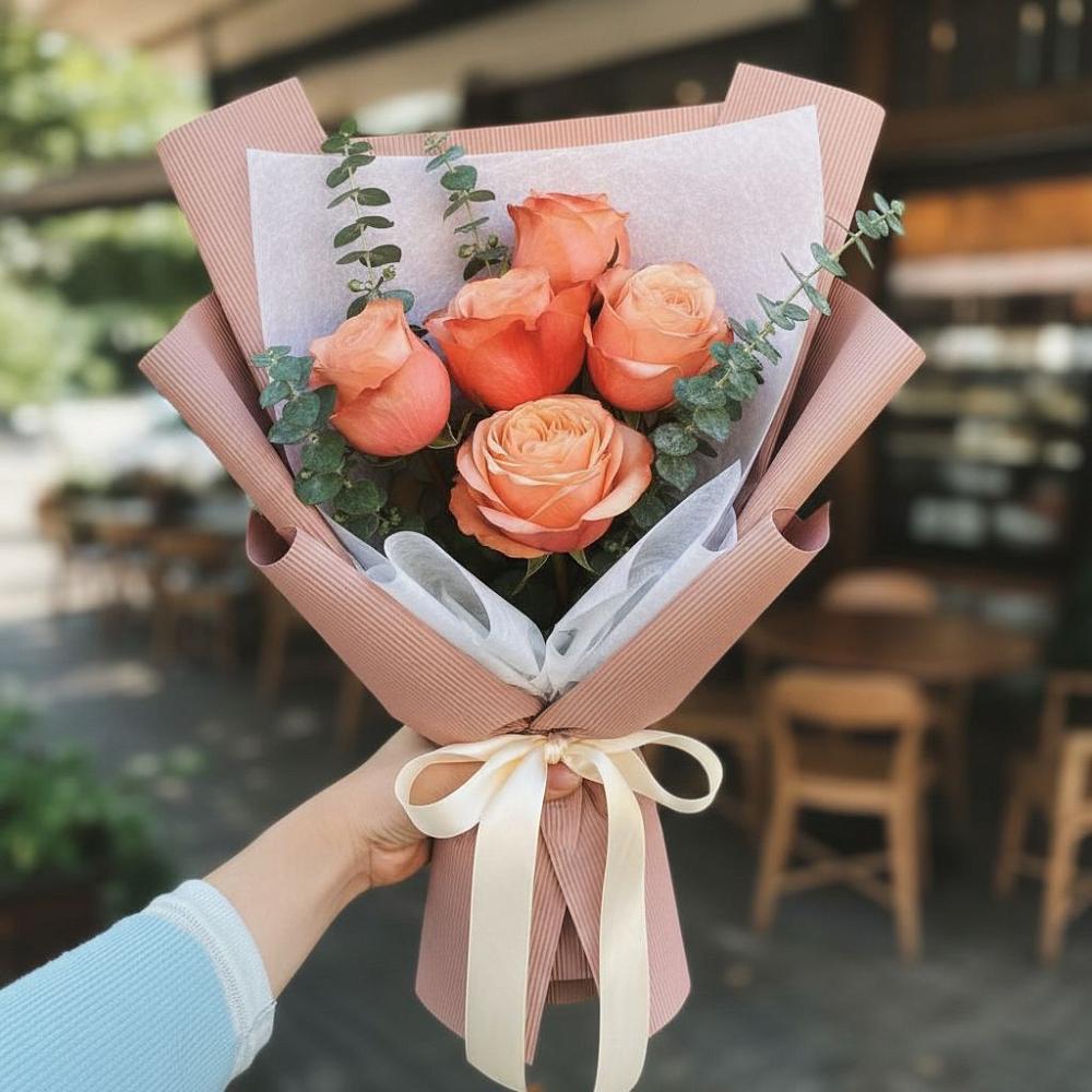 Букет цветов из: Розы в Тюльган