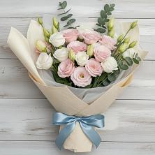 Букет цветов из:  Лизиантусы в Тюльган