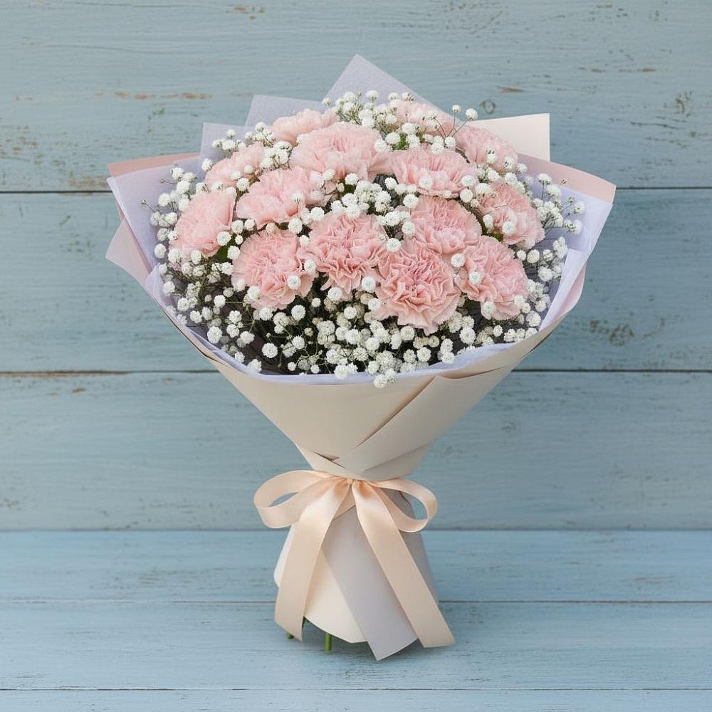 Букет цветов из: Гвоздики в Тюльган