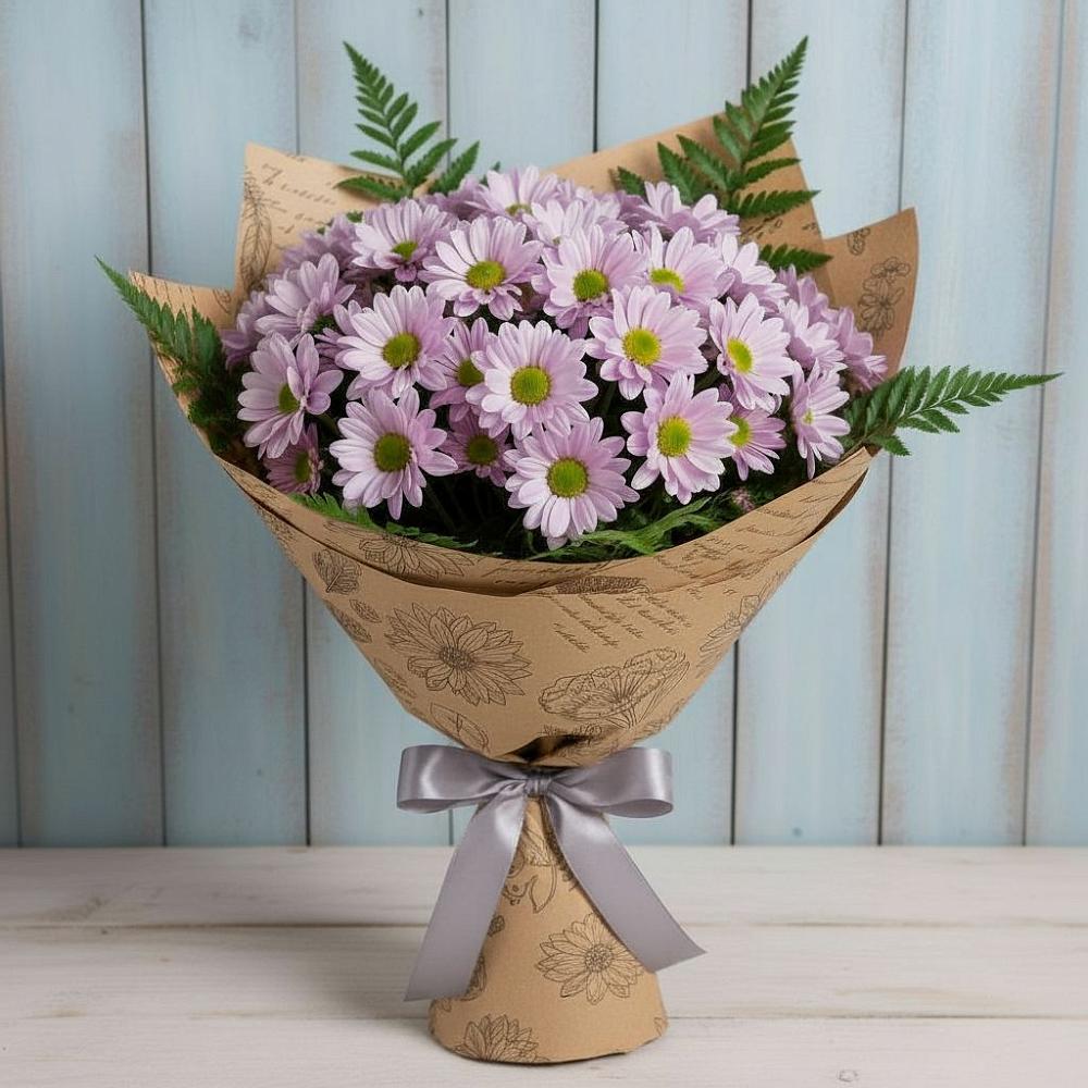 Букет цветов из: Хризантемы в Тюльган