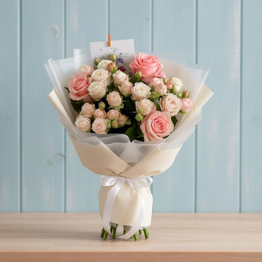 Букет цветов из: Розы в Тюльган