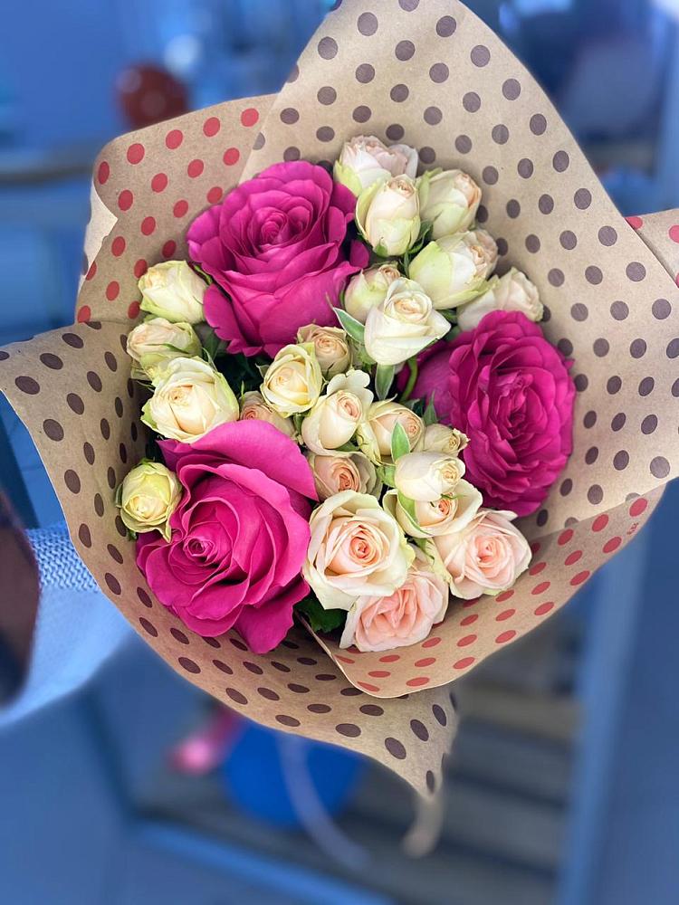 Букет цветов из: Розы в Тюльган