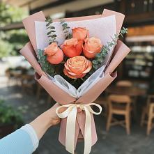 Букет цветов из:  Розы #REPLACE_PRED# Тюльган