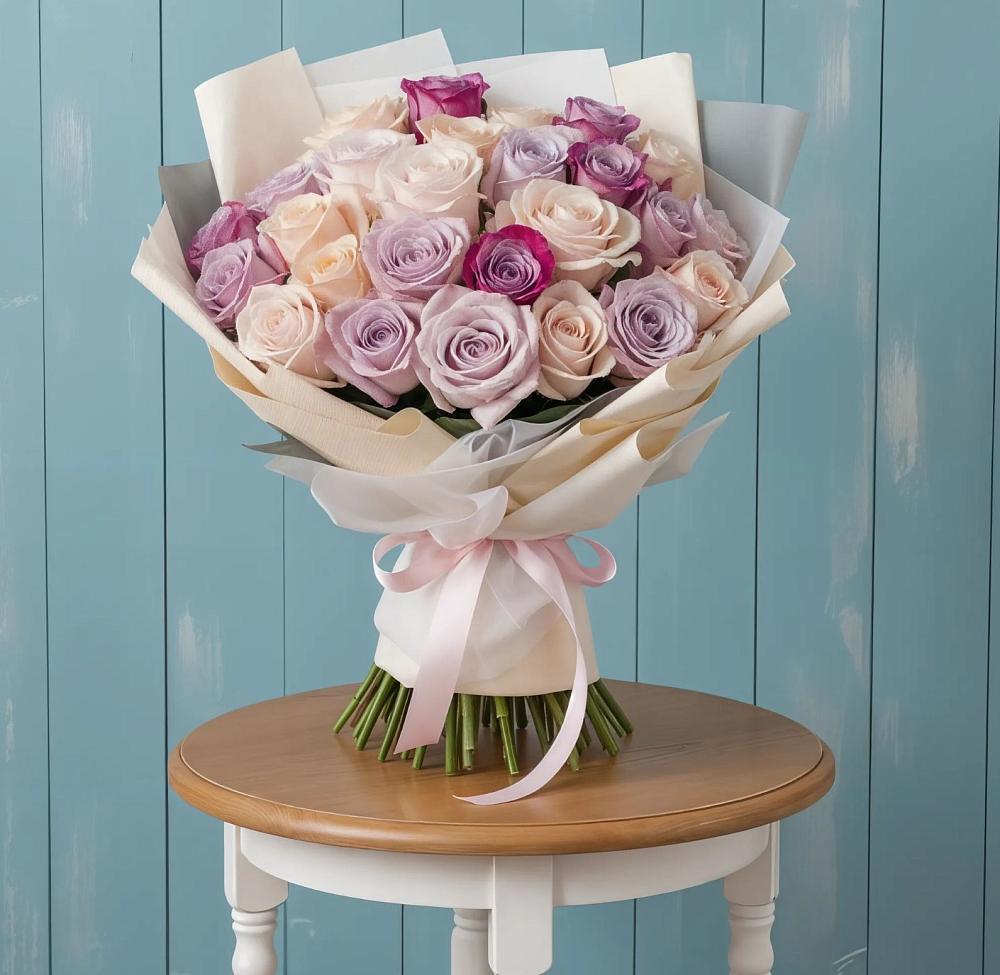 Букет цветов из: Розы в Тюльган