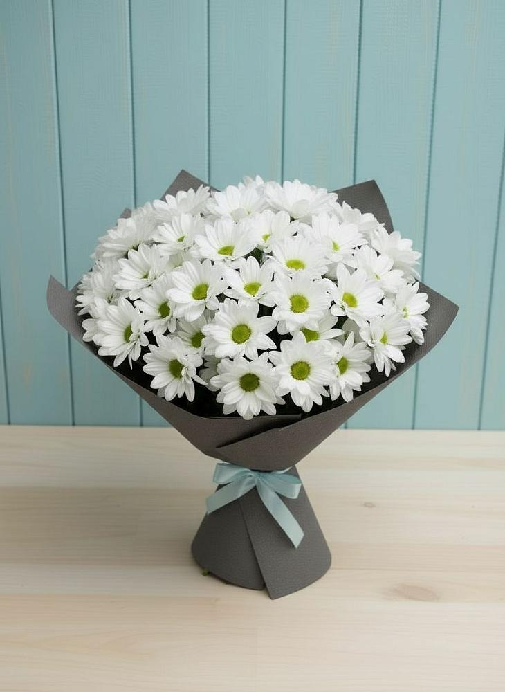 Букет цветов из: Хризантемы в Тюльган