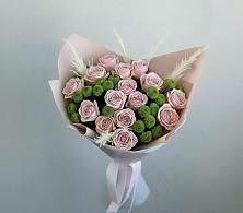 Букет цветов из:  Розы и Хризантемы в Тюльган