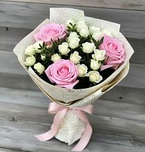 Букет цветов из:  Розы #REPLACE_PRED# Тюльган