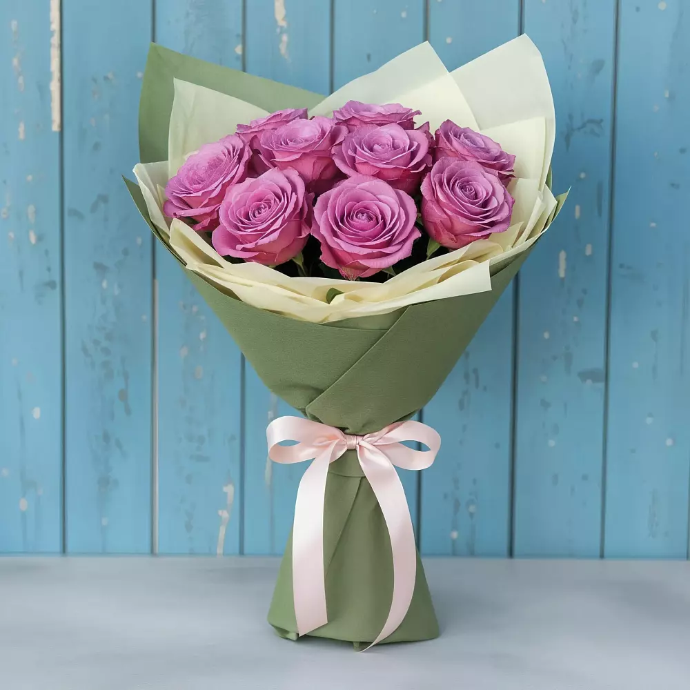 Букет Розы Фёрст Леди в Тюльган