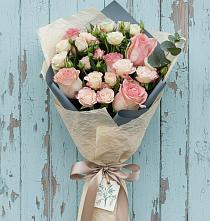 Букет цветов из:  Розы #REPLACE_PRED# Тюльган