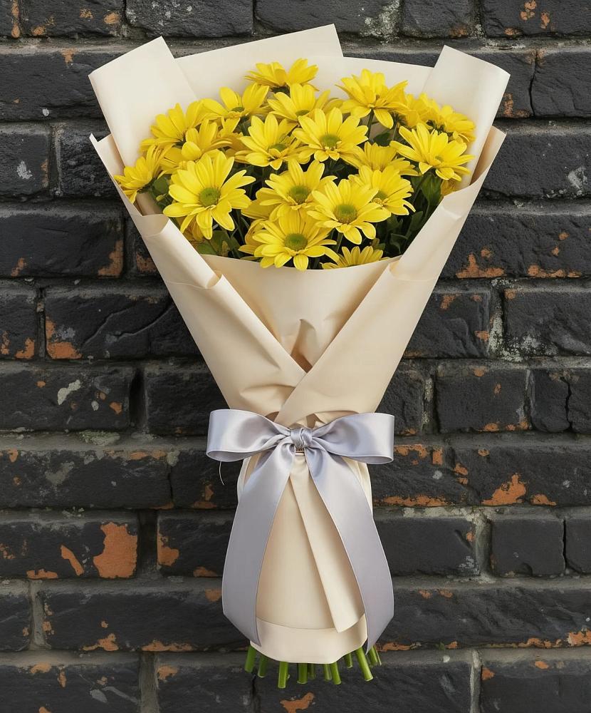 Букет цветов из: Хризантемы в Тюльган