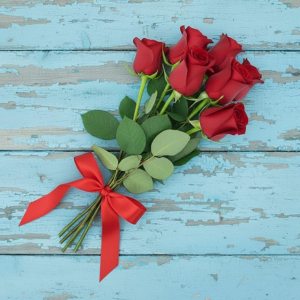 Букет Красные розы в Тюльган