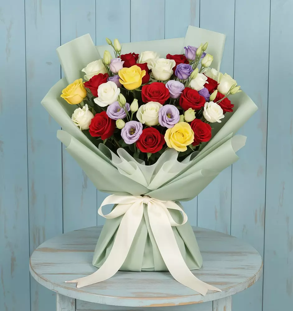 Букет цветов из: Розы в Тюльган