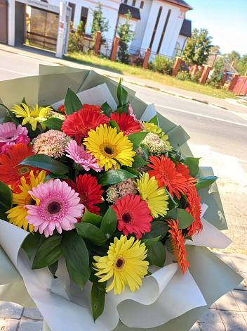 Букет цветов из: Герберы в Тюльган